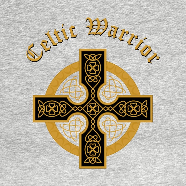 Celtic Warrior Cross by Bizb